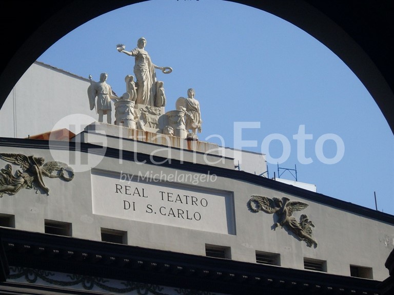 Kampanien-Neapel-Theater San Carlo