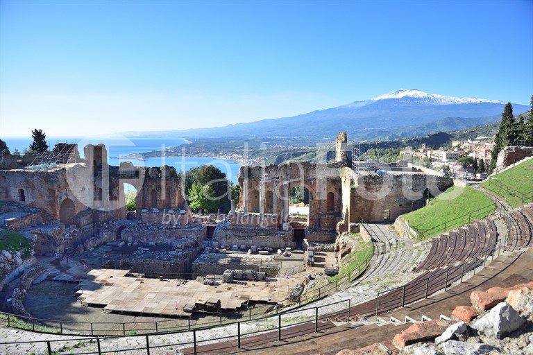 Sizilien-Taormina-Griechisch Theater