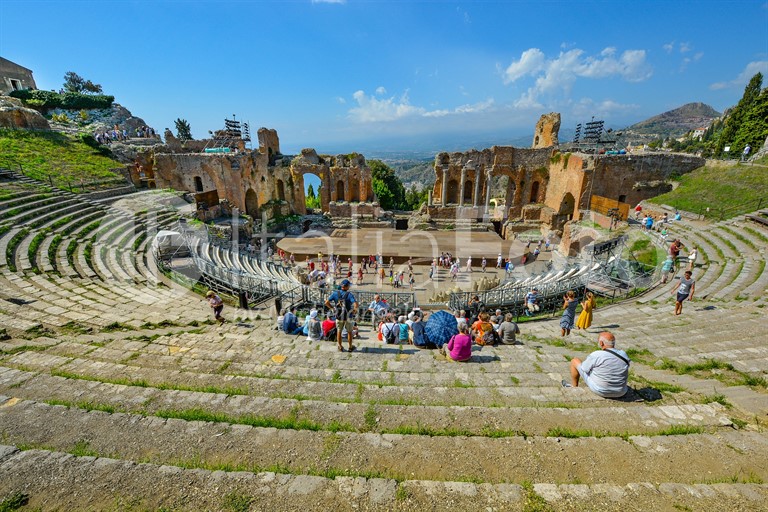 Sizilien-Taormina-Griechisch Theater