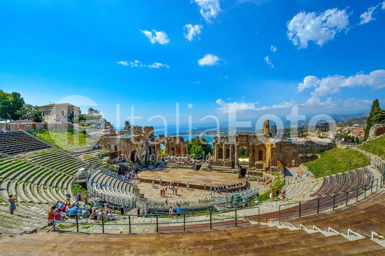 Sizilien-Taormina-Griechisch Theater